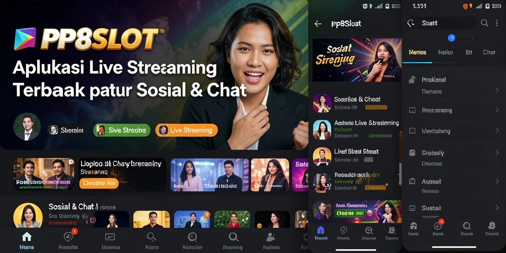 Antarmuka user-friendly dan fungsi siaran langsung PP8SLOT.